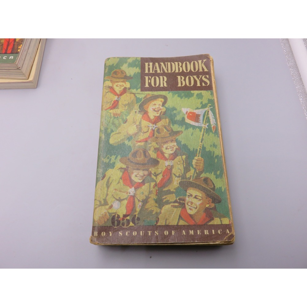 Vintage 1948 Boy Scouts of America Handbook for Boys 5th Edition 1st Printing